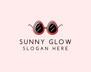 Egg Fashion Sunglasses  logo design