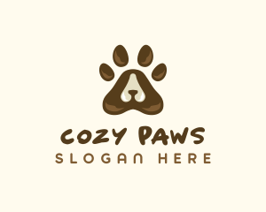 Veterinarian Dog Paw logo design