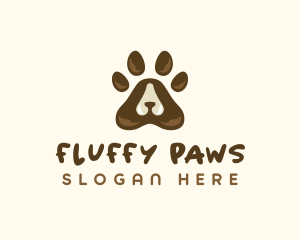 Veterinarian Dog Paw logo design