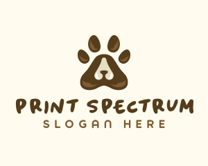 Veterinarian Dog Paw logo design