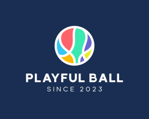 Colorful Pastel Ball logo