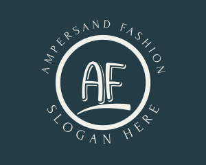 Simple Fashion Badge logo design