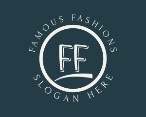 Simple Fashion Badge logo design