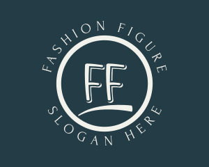 Simple Fashion Badge logo design