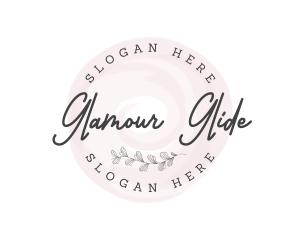 Glamourous Elegant Wordmark logo