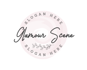 Glamourous Elegant Wordmark logo