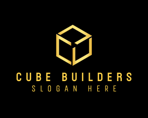 Elegant Hexagon Cube logo design