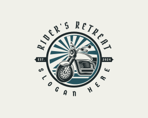 Rider Bike Motorcycle logo design