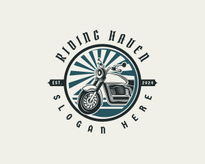 Rider Bike Motorcycle logo design