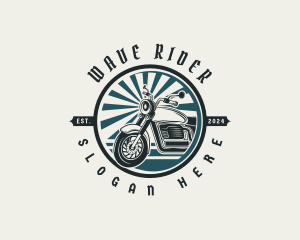 Rider Bike Motorcycle logo design