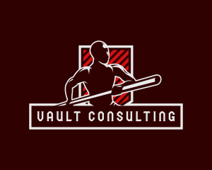 Pole Vault Sports Athlete logo