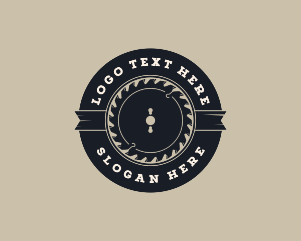 Woodworking logo example 1