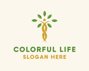 Tree Human Wellness logo design