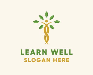 Tree Human Wellness logo design