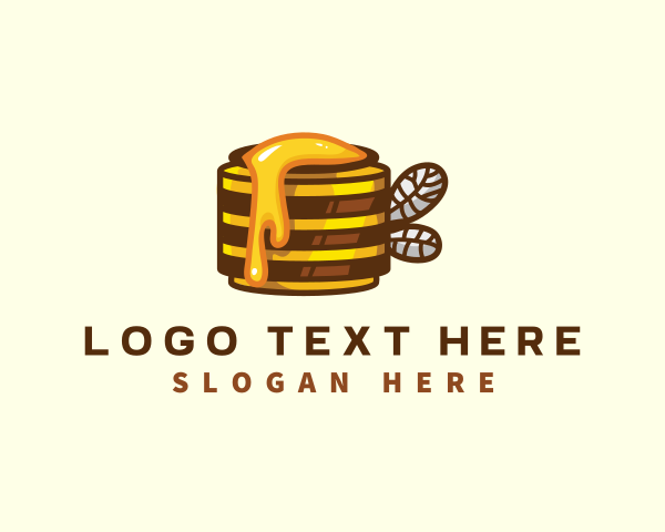 Honey Jar Bumblebee logo