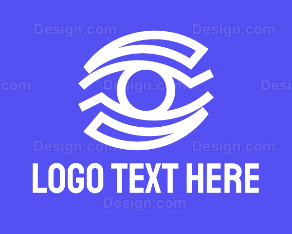 Modern Abstract Eye Logo