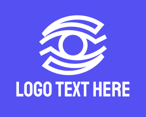 Modern Abstract Eye logo