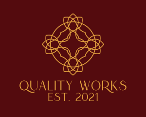 Gold Ornament Decoration logo