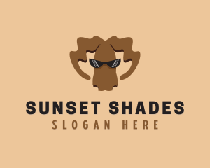 Wild Moose Shades logo design