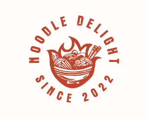 Flame Noodle Restaurant logo