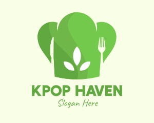 Vegan Chef Dining logo design