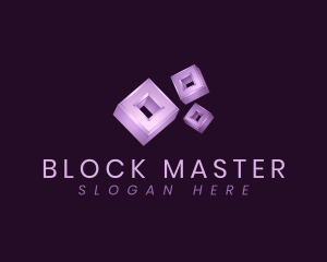 Block Cube 3D logo