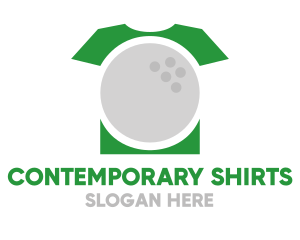 Golf Uniform Shirt logo design