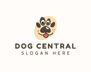 Dog Paw Pet logo design