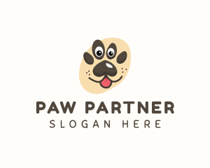 Dog Paw Pet logo design