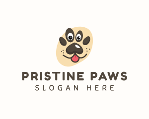 Dog Paw Pet logo design