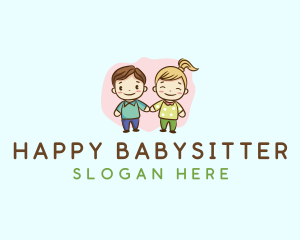 Happy Kids Nursery logo design