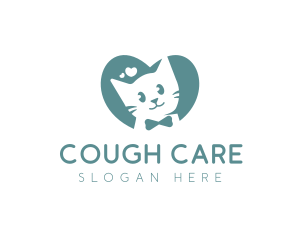 Kitten Veterinary Pet Care logo design