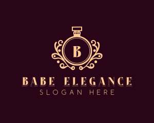 Elegant Fragrance Perfume logo design