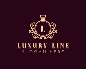 Elegant Fragrance Perfume logo design