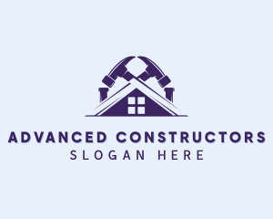 House Hammer Renovation  logo design