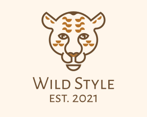 Wild Jaguar Animal logo design