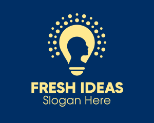 Bright Idea Bulb  logo design