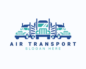 Truck Cargo Delivery logo design