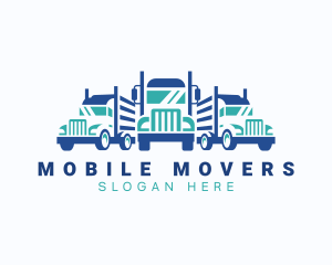 Truck Cargo Delivery logo design