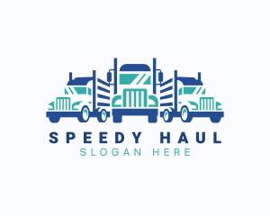 Truck Cargo Delivery logo design