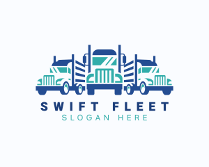 Truck Cargo Delivery logo design