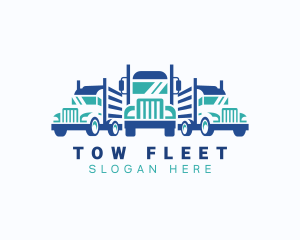 Truck Cargo Delivery logo design