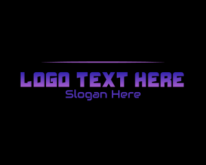 Font - Bold Futuristic Tech logo design