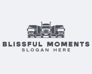 Freight Cargo Truck Logo