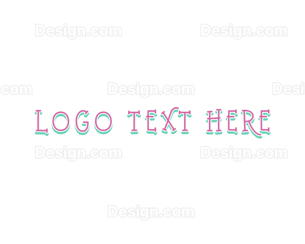 Fun Playful Wordmark Logo