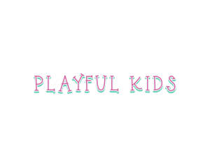 Fun Playful Wordmark logo design