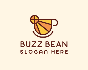 Stained Glass Cafe  logo design