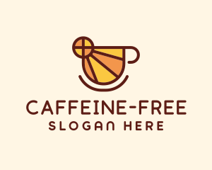 Stained Glass Cafe  logo design