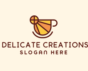 Stained Glass Cafe  logo design