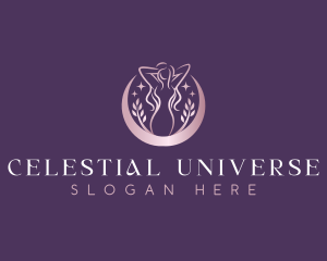 Celestial Moon Woman logo
